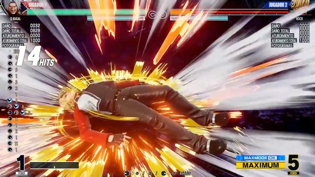 Ω Rugal 100% Combo Damage - KoF XV смотреть онлайн