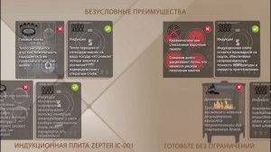 Новая индукционная плита Zepter