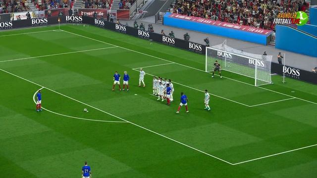 LIVE🔴| FRANCE vs ARGENTINA - Paris Olympic Games 2024 | QUARTER-FINAL | PES 21 Simulation смотреть онлайн