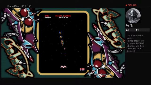 Galaga trying to beat 150,000"LIVE"online game play смотреть онлайн