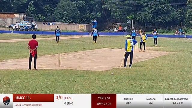 Live Cricket Match | Royal Commando 11 vs MMCC 11. | 08-Oct-21 01:14 pm 12 overs | Biswamaitry Knoc