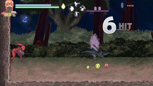 Dark Hunter Kuro 闇狩紅狼 Chapter 1 Gameplay