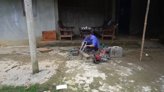 Manufacturing water pumps from Diesel engines, Upgrade agricultural machines | Green forest life