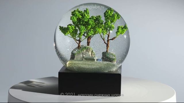 Коллекционный шар "Озеро". 4K смотреть онлайн