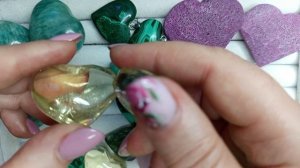 Каменная лавка( серьги, кулоны, сердечки из камня, бусы 3 часть)