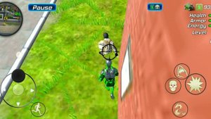 Rope Frog Ninja Hero Car Vegas Gameplay #3