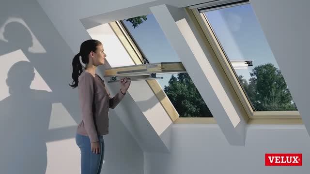Мансардное окно VELUX OPTIMA Комфорт, ручка сверху