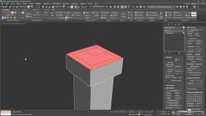 51 - Увеличение и преобразование выбранных подобъектов в 3ds max 2025
