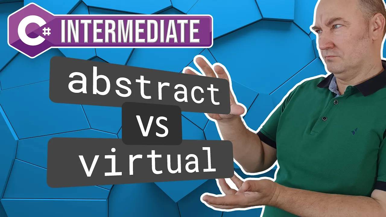 Learn C#： Abstract or Virtual Method, Which Fits Better Here？