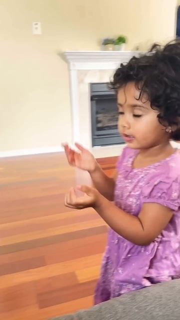 Tara’s beauty secret 😂 #chaithratara #twins #baby #funny