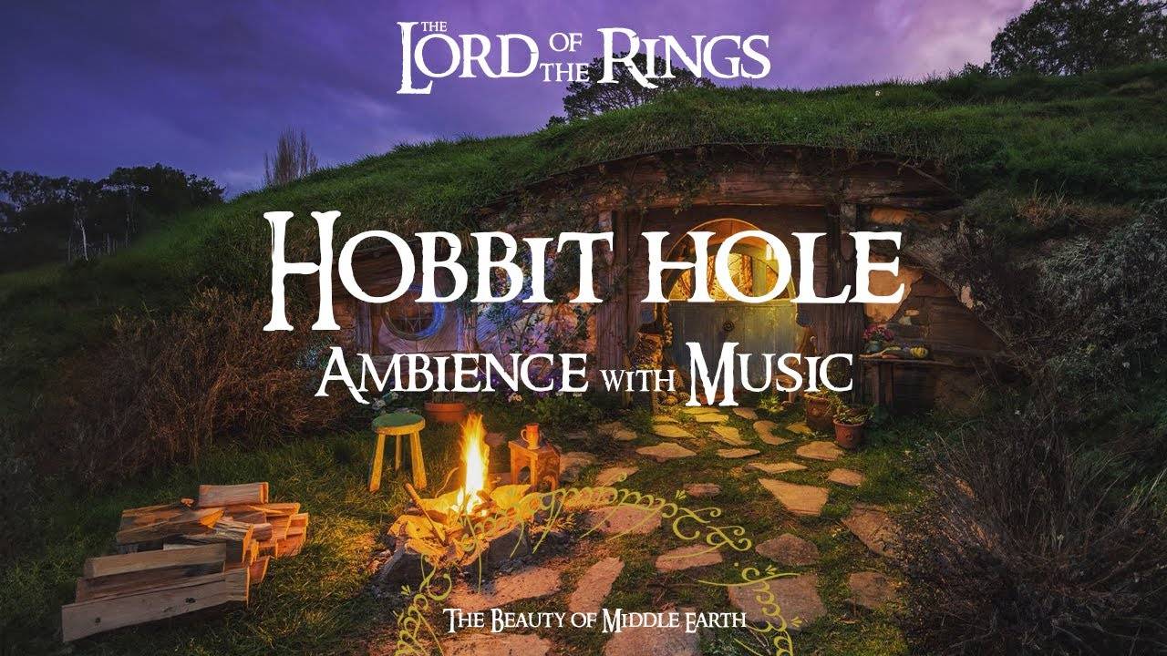 Властелин колец | Нора хоббита | Атмосфера и музыка | 3 часа смотреть онлайн