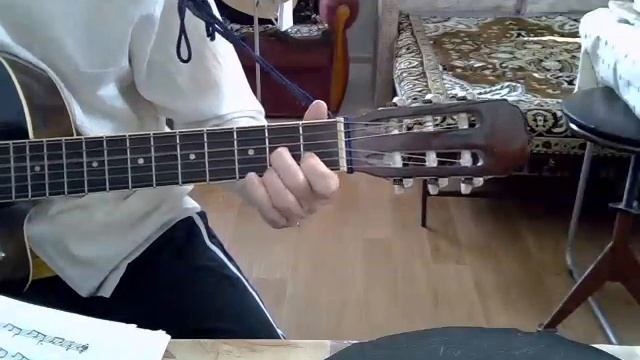 162 Этюд Хосе Сагрерас темп 45 Юный гитарист смотреть онлайн