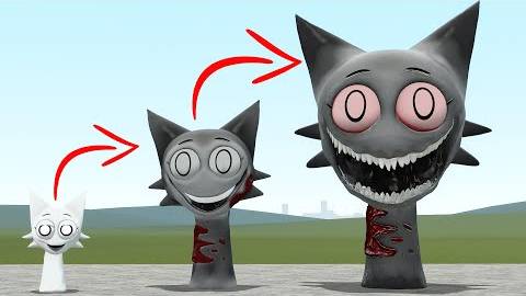 ЭВОЛЮЦИЯ НОВОЙ ПЕСНИ УЖАСОВ БЕЛОЙ ВЕНДЫ СПРАНКИ! В Garry's Mod [Incredibox] смотреть онлайн