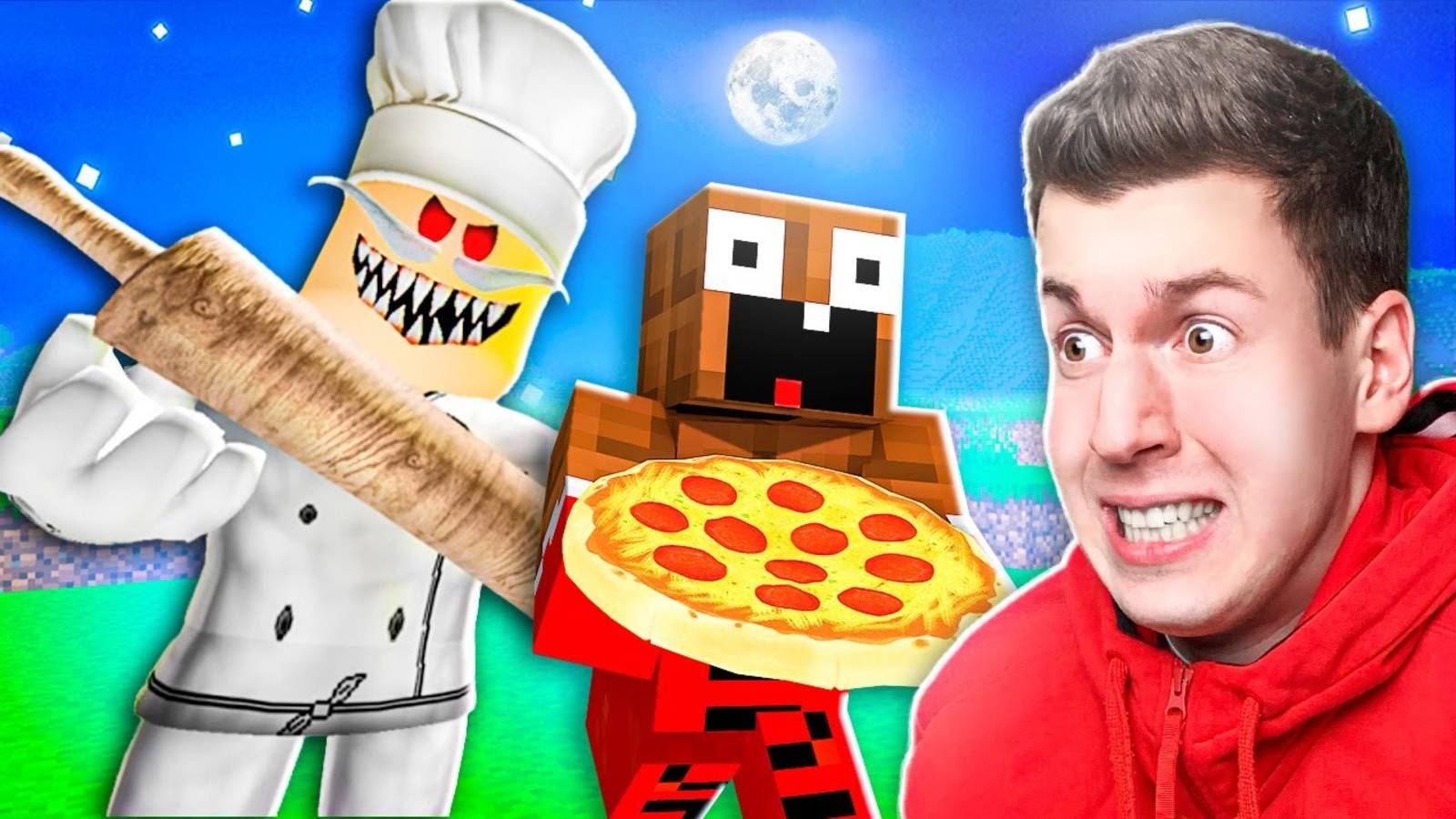 🍕 ПОБЕГ Из  СТРАШНОЙ  ПИЦЦЕРИИ в ROBLOX ! ВЛАДУС
