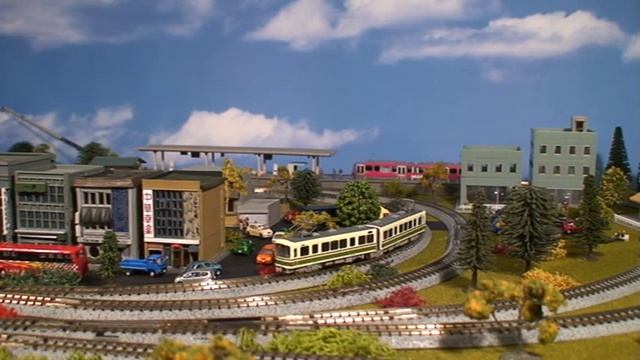 Little Tokyo 2 - N Scale Model Tram Layout смотреть онлайн