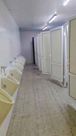 Уборка во время Чемпионата России по биатлону