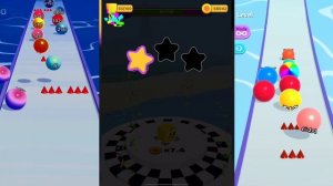 MAX LEVELS- Ball Run 2048 vs Ball Run Infinity vs Happy Cube 2048 gameplay walkthrough #ballgamezon