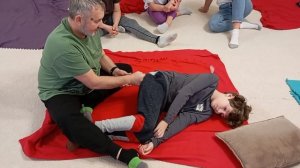 Работа с пациентом - пятки крестец таз носки