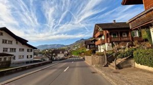 Швейцария 4K, почувствуйте магию самых живописных дорог Швейцарии + расслабляющая музыка