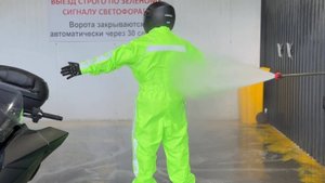 Тест драйв дождевика LNS. Испытание на автомойке. Проверяем дождевик из мембраны