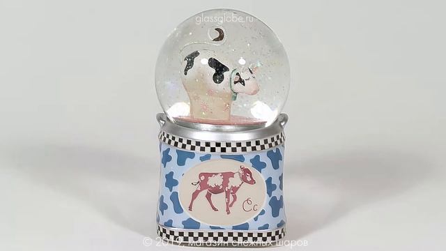 Снежный шар "Бурёнка" смотреть онлайн