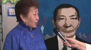 Панаев И.Д. 100 сылын көрсө Хатаска панно тиктилэр