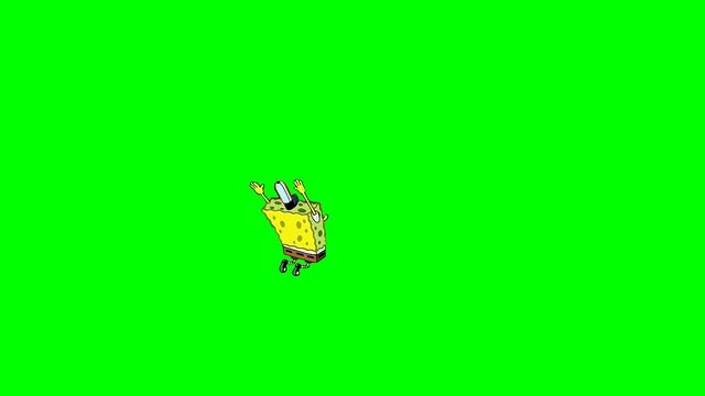[Chroma Key] Bowing SpongeBob - Green Screen смотреть онлайн