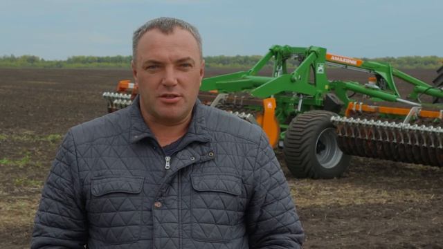 Прицепная дисковая борона Amazone Catros 8003 2TX. Отзыв смотреть онлайн