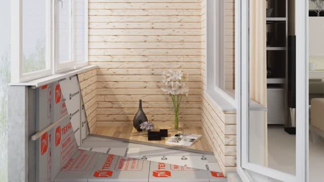 6 шагов к быстрому  утеплению балкона или лоджии