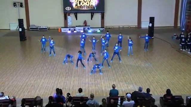 DanceFloorMasters 2014. Хип-хоп формейшен юниоры.Экзерсис смотреть онлайн
