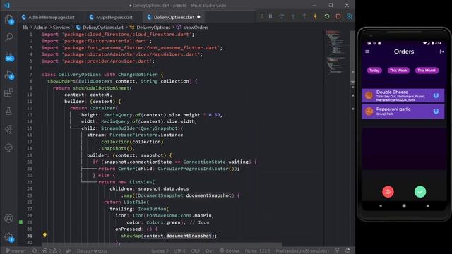 Admin Panel Part 2 - Pizzato🍕 | Flutter Food Ordering App With Backend |Flutter Food App