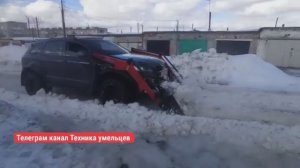 Самодельный погрузчик