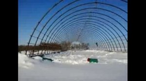 Изготовление ангара 16х80