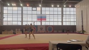 Тройка.3 разряд. Ярмолюк Елизавета - Челпанова Анастасия - Черевань Русалина , Темповое упражнение