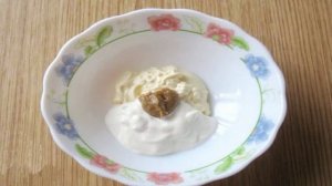 Салат с курицей, грибами и ананасом Королевский