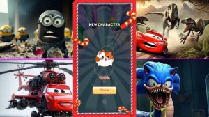 ЯДОВИТЫЕ миньоны🆚️ Молния Маккуин из Парка Юрского периода🆚️ Пожиратель голов Соника🆚️