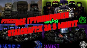 Сталкеры: краткий обзор фракций в STALCRAFT X за 5 минут!