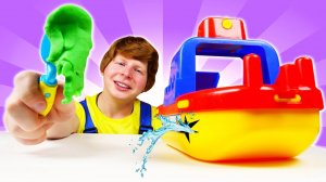 Автомастерская: у корабля пробоина? Развивающие мультики про машинки для детей