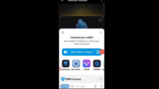 Connect your TON wallet Hamster Kombat | Hamster Kombat TON Wallet Connect Kaise Kare