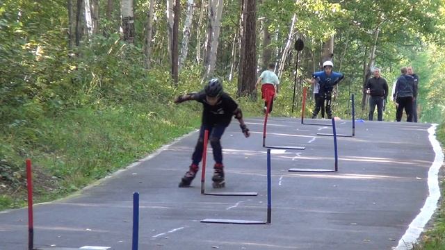 Летняя горнолыжка . Тренировка 12.09.2023 смотреть онлайн