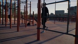 Тренировка на улице, промо