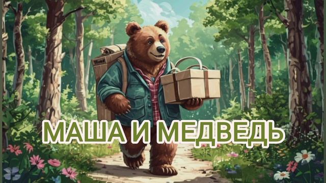 Аудиосказка "Маша и медведь"
