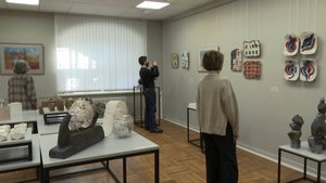 В Рязани открылась выставка произведений из керамики «Элементы»