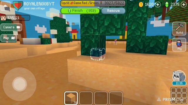 BLOCK CRAFT 3D BUILDING "RED LIGHT GREEN LIGHT" SQUID GAMES ARENA смотреть онлайн