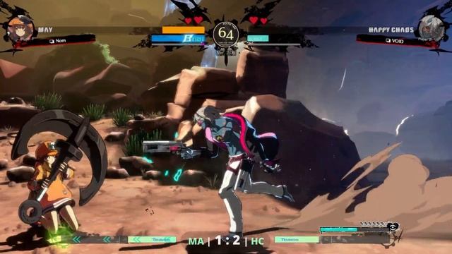 GGST ▰ Nom (May) vs VOID (Happy Chaos). Guilty Gear Strive High Level Gameplay