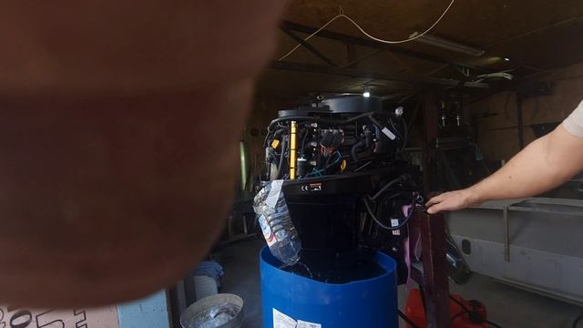 PARSUN F 40 FES-T EFI первый запуск смотреть онлайн