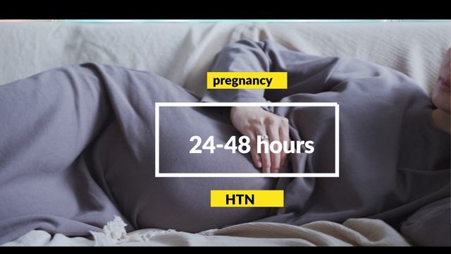 Managing High Blood Pressure/hypertension in Pregnancy