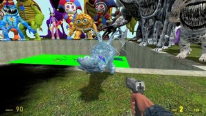 DESTROY ZOOCHOSIS MUTANT ANIMAL, SMILING CRITTERS VS MONSTER ZOONOMALY, DIGITAL CURCUS IN GMOD!