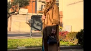 Яна Скворцова : подборка красивых зимних образов / winter outfit ideas