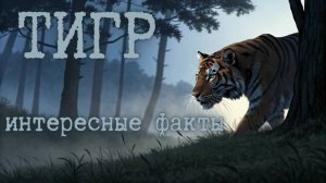 Тигры: Удивительный Мир Хищников | Интересные Факты, Охота и Жизнь в Дикой Природе